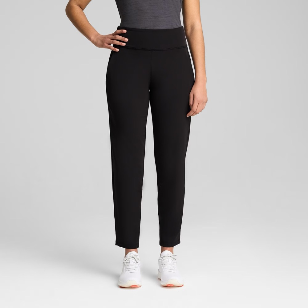 Women's Black High-Waisted Pants